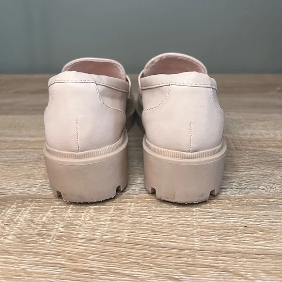 Sonoma Goods For Life Larue Girls Size 1 Platform Loafer – Nude - Picture 5 of 8